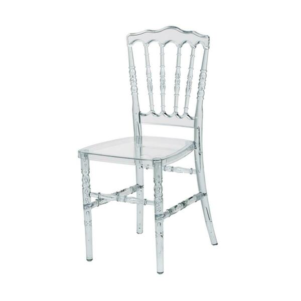 Max RPC-NAPOLEON-CL Napoleon Clear Polycarbonate Stackable Chair RPC-Napoleon-CL-Web1